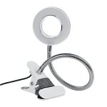 Verk 15753 Lampa s klipem USB 24 LED bílá