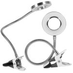 Verk 15753 Lampa s klipem USB 24 LED bílá