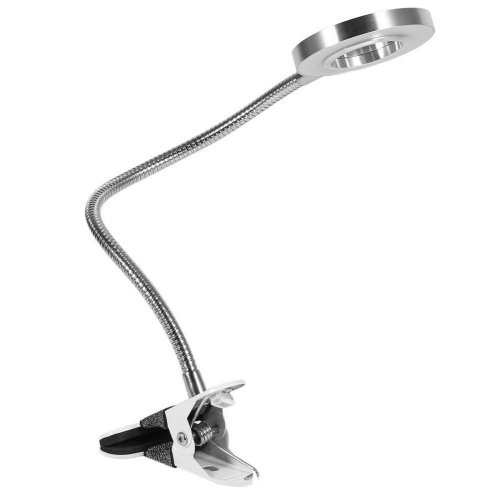 Verk 15753 Lampa s klipem USB 24 LED bílá