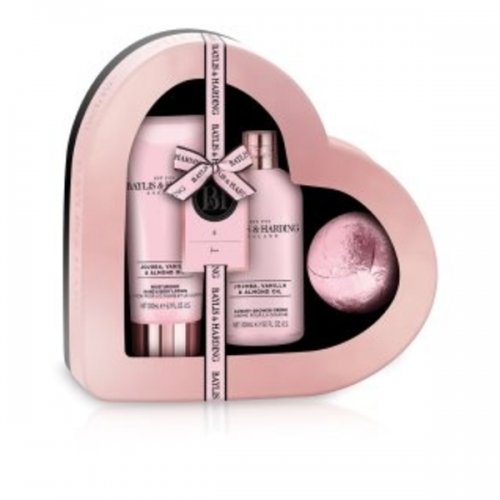 Baylis & Harding Sada starostlivosti o telo - Jojoba, Vanilla & Almond oil - 3ks
