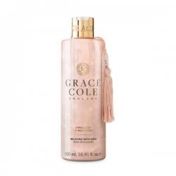 Grace Cole Relaxačná kúpeľová pena - Vanilla Blush & Peony, 500ml