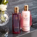 Grace Cole Koupelový a sprchový gel - Warm Vanilla & Sandalwood, 300ml