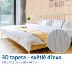 GFT 3D tapeta - svetlé drevo