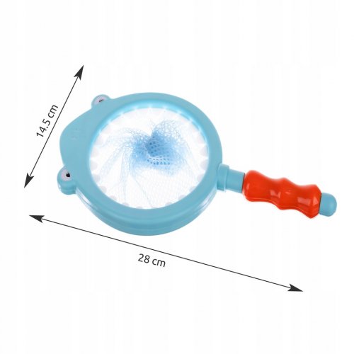 ISO Detský rybársky podberák s morskými živočíchmi