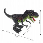 ISO 11476 Dinosaurus T-REX hniezdo 40 cm