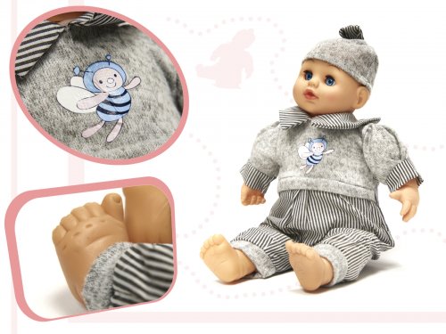 KIK Bábika Filip 36 cm so zvukmi