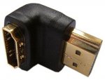 UNITEK HDMI M / F zahnutý do pravého uhla 90 °