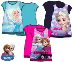 Javoli Detské šaty úplet Disney Frozen veľ. 110 modré I