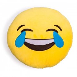 KIK Polštář smajlík Emoji VIII 30x30cm
