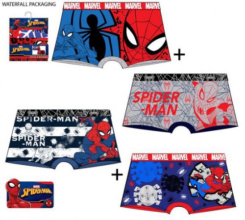 Javoli Chlapčenské boxerky Marvel Spiderman 4/5 rokov 2 ks