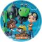 Javoli Papírové talíře Rusty Rivets 23 cm - 8 ks
