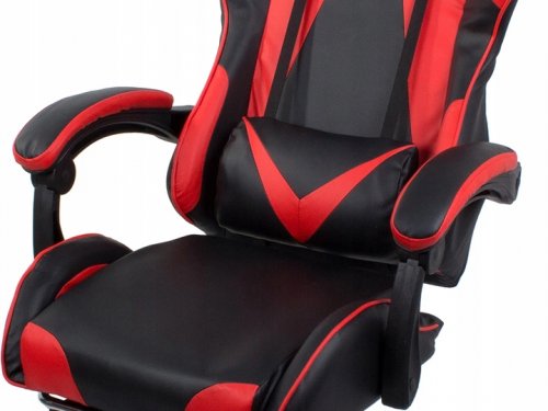 Verk 01460 Herní židle černo červená
