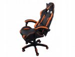 Verk 01460 Herní židle černo oranžová