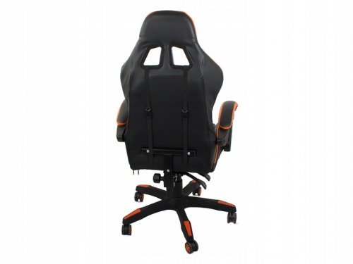 Verk 01460 Herní židle černo oranžová