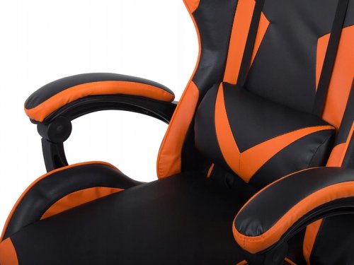 Verk 01460 Herná stoličky čierno oranžová