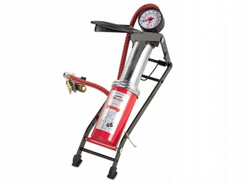 Verk 11069 Nožní pumpa s manometrem 7 bar