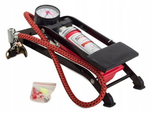 Verk 11069 Nožní pumpa s manometrem 7 bar