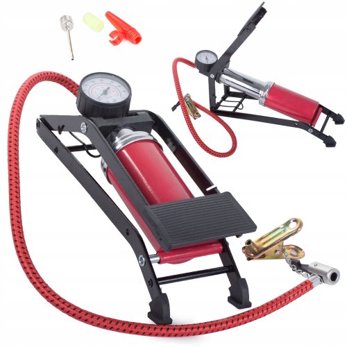 Verk 11069 Nožní pumpa s manometrem 7 bar