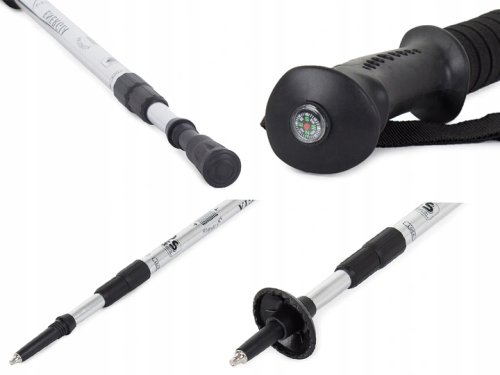 Verk 14005 Treková palica skladacie 1 ks strieborná