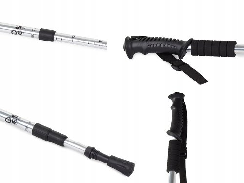 Verk 14005 Treková palica skladacie 1 ks strieborná