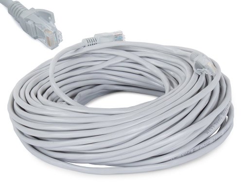 Verk 13125 Sieťový kábel RJ45, CAT5E, 30 m šedý