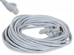 Verk 13127 Síťový kabel RJ45,CAT5E, 15 m šedý