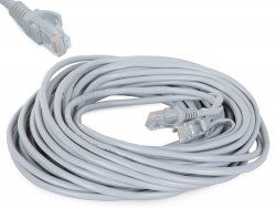 Verk 13127 Sieťový kábel RJ45, CAT5E, 15 m šedý