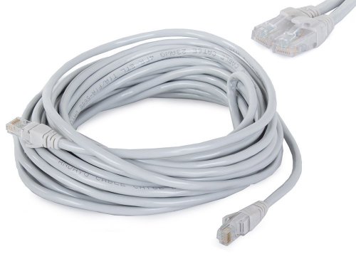 Verk 13129 Síťový kabel RJ45,CAT6, 10 m šedý