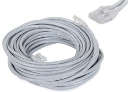 Verk 13132 Síťový kabel RJ45,CAT6, 15 m šedý