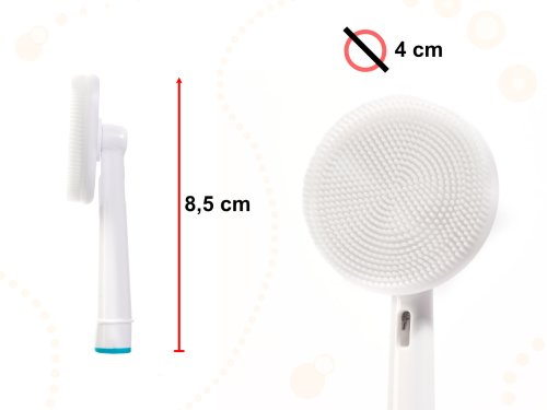 KIK Silikonový kartáček na tvář