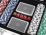 ISO 9554 Poker set 300 žetonů HQ bazar