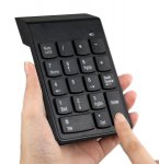 APT AK86A Numerická bezdrátová klávesnice černá