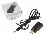 APT HD31B Adaptér HDMI to VGA GOLD plated