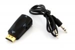APT HD31B Adaptér HDMI to VGA GOLD plated