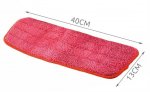 ISO 9540 Náhradná handra k mopu z mikrovlákna 40 x 13 cm