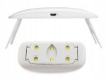 Verk 15668 Prenosná UV lampa na nechty Sun Mini 6 LED 18W biela