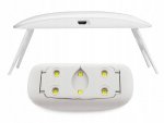 Verk 15668 Prenosná UV lampa na nechty Sun Mini 6 LED 18W biela