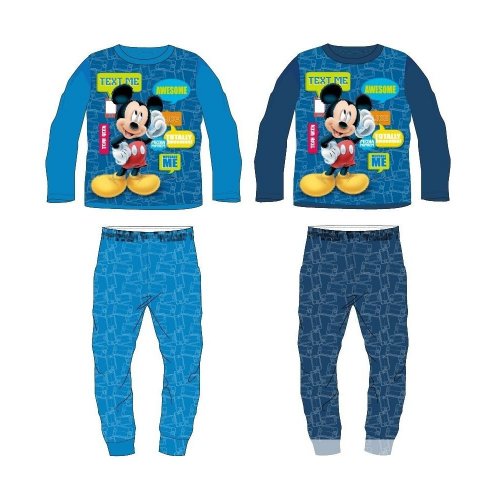 Javoli Dětské chlapecké pyžamo Disney Mickey vel. 98 světle modré