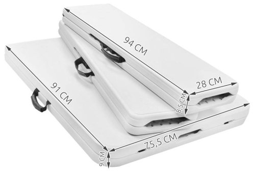 Gardlov 3257 Pivní set plastový skládací 180 cm bílá