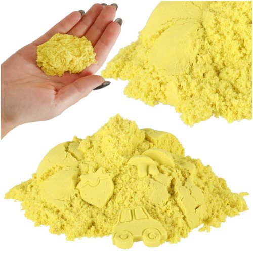 KIK KX9568 Magický tekutý piesok 1000g žltá
