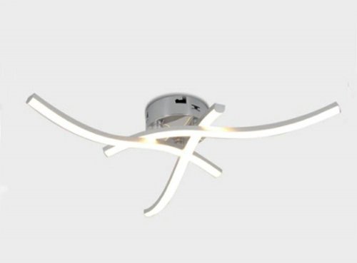 APT ZD77A LED Stropné svietidlo 16 W, 105 LED chrom