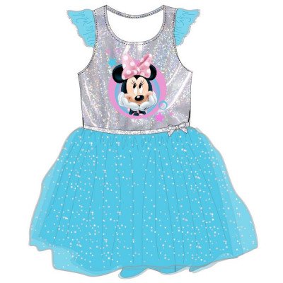 Javoli Dětské šaty Disney Minnie vel. 104/110 modré