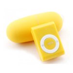 Sensual Vibrační vajíčko na dálkové ovládání v designu MP3 přehrávače