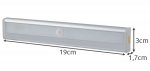 Izoxis LED osvětlení s pohybovým senzorem 10LED, 4x AAA