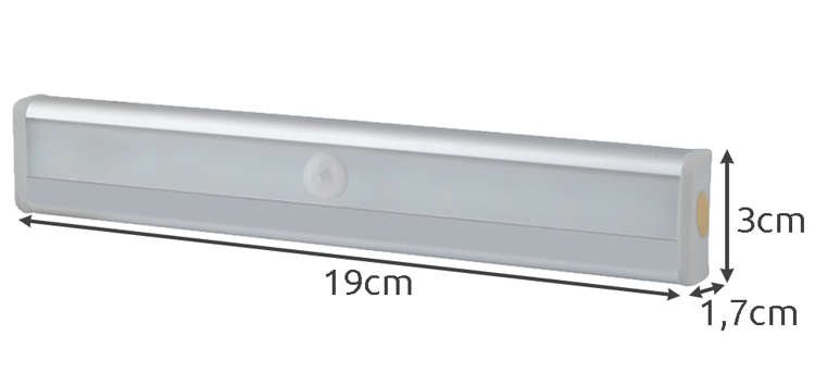 Izoxis LED osvetlenie s pohybovým senzorom 10LED, 4x AAA