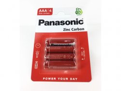Panasonic Baterie R3 - AAA 4ks 