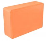 ISO Pěnová kostka na jógu 23x15x7.4cm - oranžová