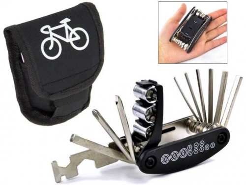 APT Náradie na bicykel s lepením, v puzdre