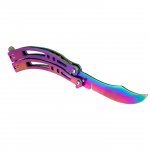 Pronett XJ3764 Nôž Motýlik neon