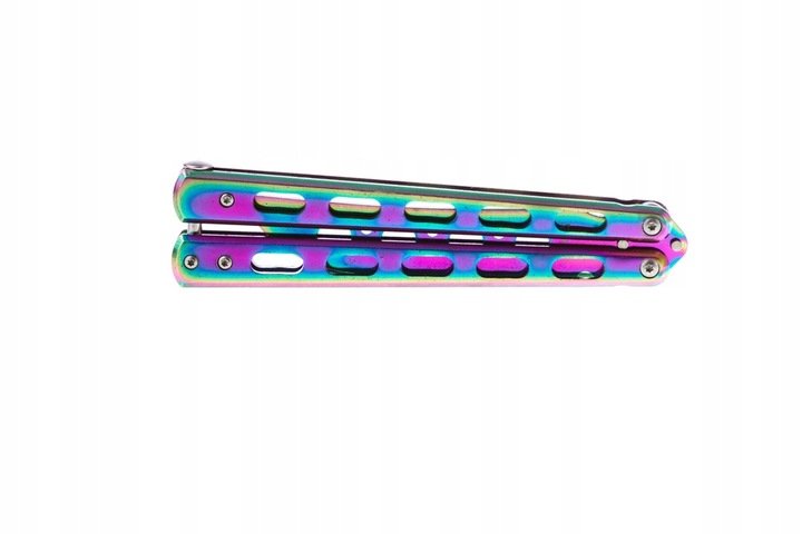 Pronett XJ3767 Nôž Motýlik neon